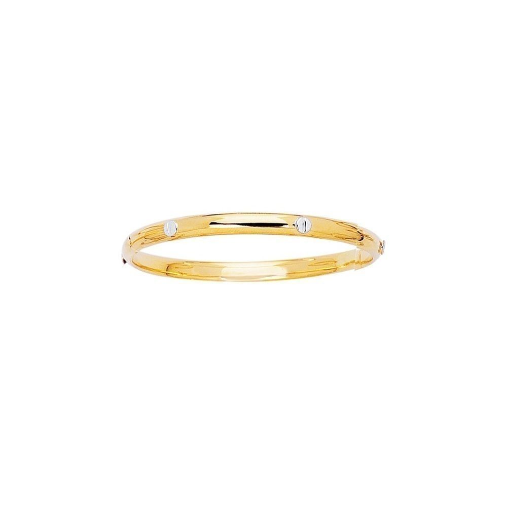 14k gold child’s bangle